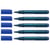 Marqueur permanent pointe ogive 1-3 mm - SCHNEIDER - Bleu - Lot de 5