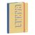 CARNET RIGIDE A5 - 196 PAGES FR L'Optimisme - 15x21 cm - avec élastique