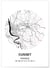 Affiche Carte Cusset | A3 : 29,7x42cm