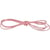 Cordon cuir Ø 1 mm Rose 1 m