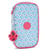 Trousse Kipling 50 Pens 21 CM Haut de Gamme Dreamy Geo Combo