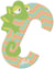 Lettre C - Caméléon - Sevi