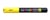 Lot de 12 marqueurs peinture pointe conique extra-fine 0,7-1 mm - POSCA - Jaune