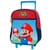 Sac à dos à roulettes Super Mario Champignons 30 CM Maternelle