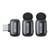 BOYA Micro sans fil Mini 14 - 2.4 GHz Noir - 2TX + 1RX