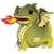 Eugy 3D Modèle: FANTAISIE / DRAGON vert 5.3x3.5x6cm, en carton, en boîte, 6+