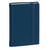 Carnet de notes - Silk - Bleu - Pages Lignées - 16x24 cm - Papier Clairefontaine ivoire - Fabrication française -  Quo Vadis