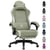 Chaise gaming ergonomique GTPLAYER - Tissu respirant - Vert - 47x57x130 cm