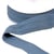 Bobine 10m élastique 2 bandes en relief bleu lavande 45mm