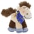 Porte-cles peluche Loupsily 12cm