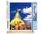 Peinture par Numéro Figured'Art - Temple de Chiangmai - Kit de Loisir Créatif DIY Numéro d'Art Complet - 40x50cm toile roulée + châssis en bois à monter