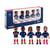 Pack de Figurines Minix 7 cm - France - Coupe du Monde - Mbappé, Dembélé, Barcola, Doué, Cherki