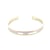 Bracelet cuivre avec Aimants Jonc Petit modèle 3 métaux - Omsaé