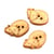 Bouton en bois 2cm x 1,8cm renard