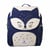 Sac à dos maternelle - POL FOX Foxy - Bleu - réversible, 1 compartiment
