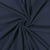 Tissu Jersey Coton uni Bleu marine