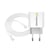 Mayaxess Chargeur Secteur pour iPhone 15 Plus 20W + Câble USB-C 1m Blanc