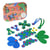 Crew Pack CLIXO - Bleu/Vert - Jeu de Construction magnétique, Flexible, Durable et imaginatif - 30 pieces - Des 4 ans