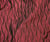 Tissu Jacquard gauffré Rayures ondulées sur fond Rouge