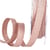Bobine 15m Ruban chevron métal Rose Clair