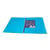 Chemise à élastiques 3 rabats Maxi capacity carte lustrée pelliculée 425gm2 Iderama A4 - Bleu clair - x 25 - Exacompta