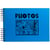 Album à spirales 50 pages noires Musicart - Bleu - Exacompta