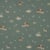 Tissu Popeline de Coton beige Poneya sur fond Vert amande - Au mètre
