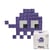 Kit mosaïque DIY pixel art - Monster - Violet