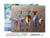 Peinture par Numéro Figured'Art avec Cadre - Zèbres de dos - Kit de Loisir Créatif DIY Numéro d'Art Complet - 40x50cm toile tendue sur châssis