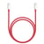 Oneplus Câble USB-C vers USB-C Charge Rapide SuperVOOC 12A 1m Officiel Rouge