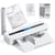 Mini Imprimante Thermique Sans Fil 300dpi Portable Pour Tous Vos Besoins D'Impression Blanc YONIS