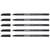 Lot de 5 feutres de coloriage pointe fine 1 mm - EDDING - Noir - 1200