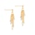 Boucles d'oreilles Bianca en pierres Apatite - Sloya