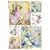 1 feuille de papier de riz 22.5 x 32 cm découpage collage Paper Designs HERBIER 0223