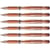 6 stylos roller Uni-Ball Signo Broad Bronze