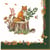 4 serviettes en papier découpage collage 33 cm Easy Life FORET AUTOMNE RENARD HERISSON