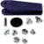 Prym Boutons pression Anorak laiton 12mm argent + outil
