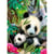 Puzzle xxl bebe panda et panda dans la foret 300 pieces - ravensburger - animaux foret - 130658