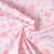 Tissu Coton imprimé Love Paris sur fond Rose pâle