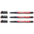 Lot de 3 Feutres permanents pointe extra fine 0,3 mm - EDDING - Marron