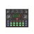 Table De Mixage Audio Externe Dorée Avec Modulateur De Voix Et Bluetooth YONIS