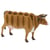 Maquette 3D en papier vache brune - Fridolin