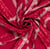 Tissu Satin imprimé Relief léopard sur fond Rouge