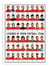 Affiche 30 x 40 cm - Legends of Spain Football team - Olivier Bourdereau