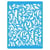 Pochoir plastique souple réutilisable 18,5 x 14,5 cm Fabrika Decoru DECORATION 163