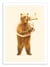 Affiche - The bear and it's Helicon - Florent Bodart