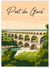 Affiche Pont du Gard | A3 : 29,7x42cm