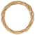 Couronne 30 cm - osier - Artemio
