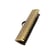 Graine créative - Embout fermoir pour ruban et miyuki 25mm Bronze x10