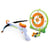 Set arbalete avec cible et flechettes ventouse - buki nature - bn015 - jeu de tir securite